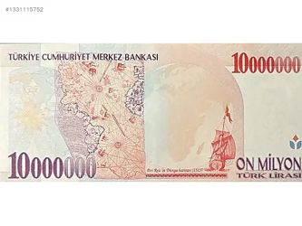 10 Milyon Türk Lirası - E35 Serisi
