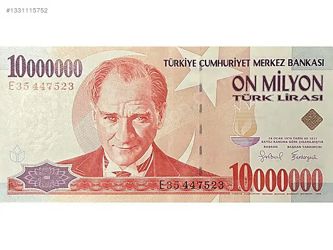 10 Milyon Türk Lirası - E35 Serisi